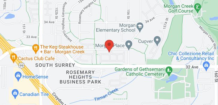 map of 111 15500 ROSEMARY HEIGHTS CRESCENT